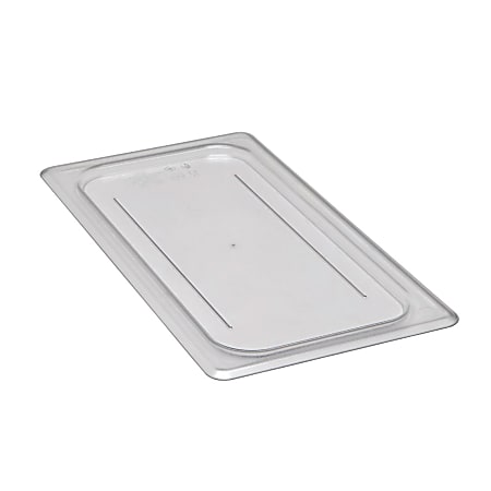 Cambro 1/3 Size Camwear Flat Cover, Clear