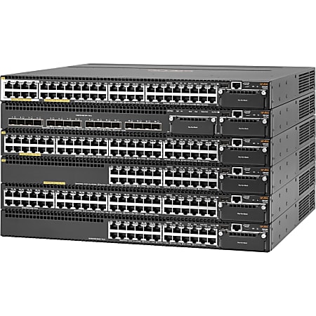 HPE 3810M 48G PoE+ 4SFP+ 680W Switch, 48 Ports, JL428AABA