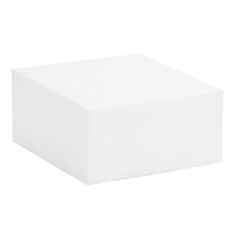 Craft Foam Block 20 Pack Polystyrene Foam Square Smooth Craft Bricks  Rectangle Foams For Sculpture Modeling DIY Arts And Crafts Kids Class  Floral Arrangement 4 X 4 X 2 Inches - Office Depot