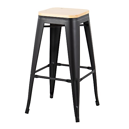 LumiSource Oregon Bar Stool - Thumbnail 4