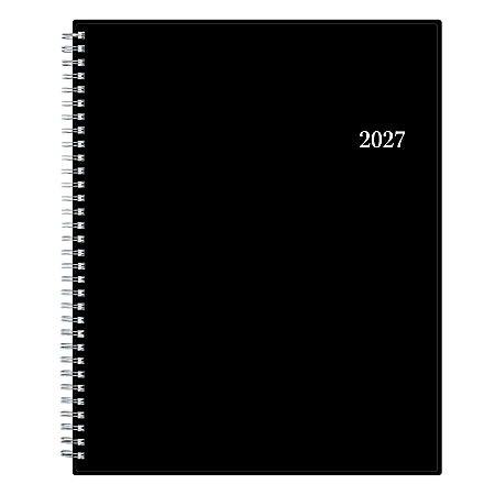 2027 Blue Sky Enterprise Weekly/Monthly Planning Calendar, 8.5x11, , Safety Wirebound Safety, 111289