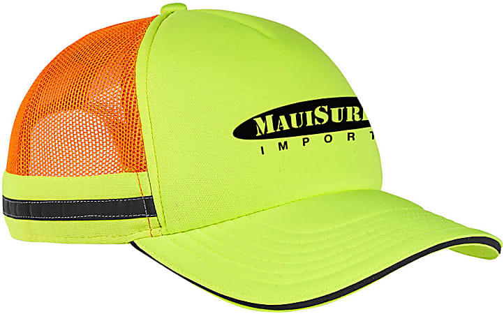 Custom Big Accessories Promotional Safety Trucker Cap