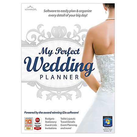 My Perfect Wedding Planner, Traditional Disc