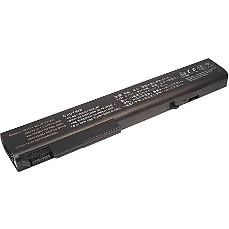 Compatible 8 cell (5200 mAh) battery for HP Elitebook 8530p; 8540p; 8540w; 8730w - For Notebook - Battery Rechargeable - 5200 mAh - 69 Wh - 14.4 V DC - 1