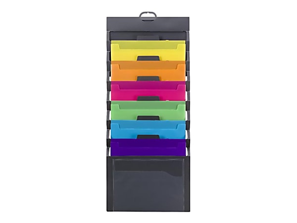 Oxford at Hand Note Card Organizer Charcoal - Office Depot