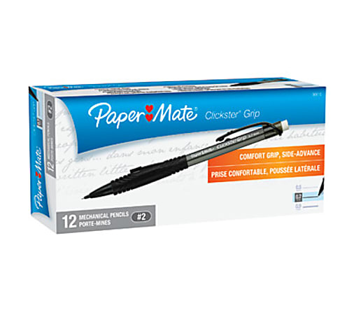 Paper Mate® Clickster® Grip Mechanical Pencil, 0.7 mm