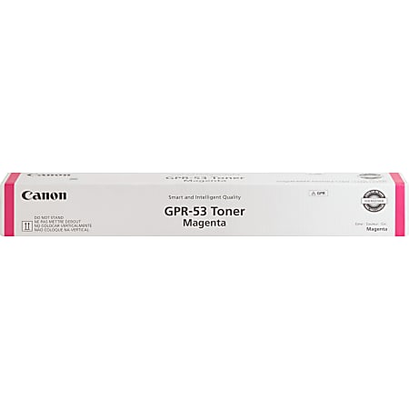 Canon GPR-53 Original Laser Toner Cartridge - Magenta - 1 Each - 19000 Pages Canon GPR-53 Original Laser Toner Cartridge - Magenta - 1 Each - 19000 Pages
