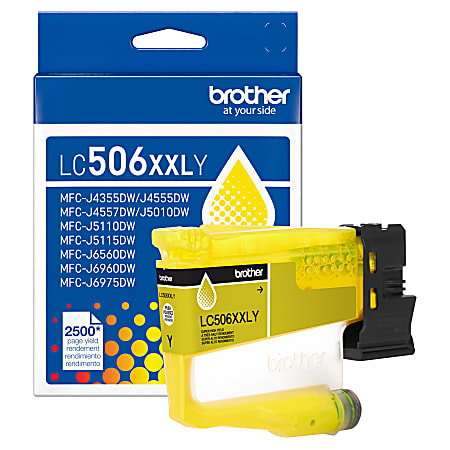 Brother LC506XXLY Yellow Super High Yield Ink Cartridge