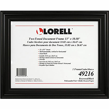 Lorell 2-toned Certificate Frame - 13 Lorell 2-toned Certificate Frame - 13