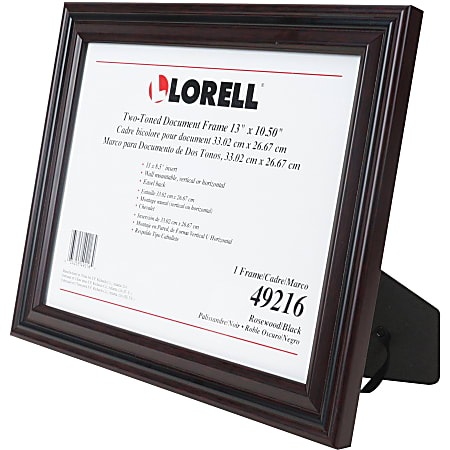 Lorell 2-toned Certificate Frame - 13 Lorell 2-toned Certificate Frame - 13