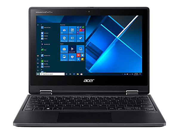 Acer TravelMate Spin B3 B311RN-31 TMB311RN-31-P2K9 11.6" Touchscreen 2 in 1 Notebook - Full HD - Intel Pentium Silver N5030 1.10 GHz - 8 GB RAM - 128 GB Flash Memory - Shale Black - Windows 10 Pro Education - Intel UHD Graphics 605 - 12 Hour Battery