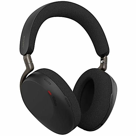 Jabra Evolve3 85 Wired/Wireless Headset, Over-The-Ear, Over-The-Head, Binaural, Black, 38599989889