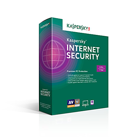 Kaspersky Internet Security 3 user 1 year (Windows), Download Version