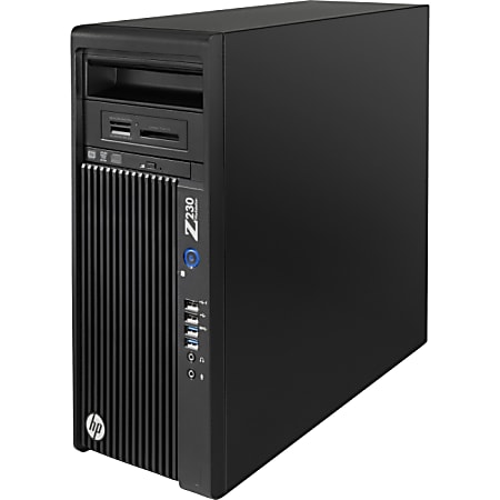 HP Z230 Mini-tower Workstation - 1 x Intel Xeon E3-1225V3 3.20 GHz