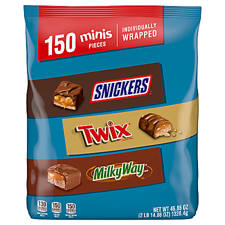 Mars Mixed Chocolate Variety Minis, 46.86 Oz