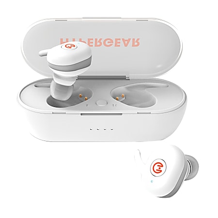 HyperGear Active True Wireless Earbuds, White, 15127