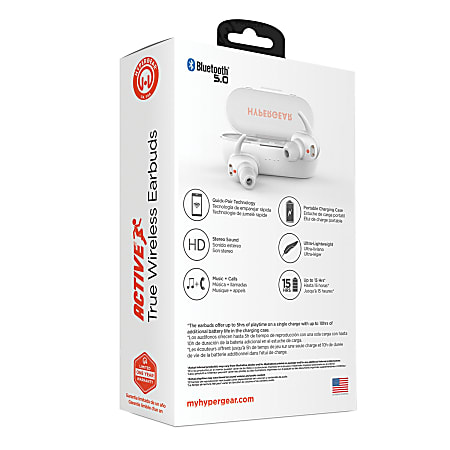 Hypergear active earbuds outlet