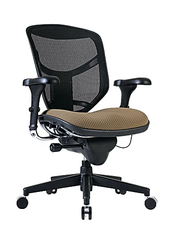 WorkPro Quantum 9000 Series Ergonomic MeshPremium Fabric Mid Back