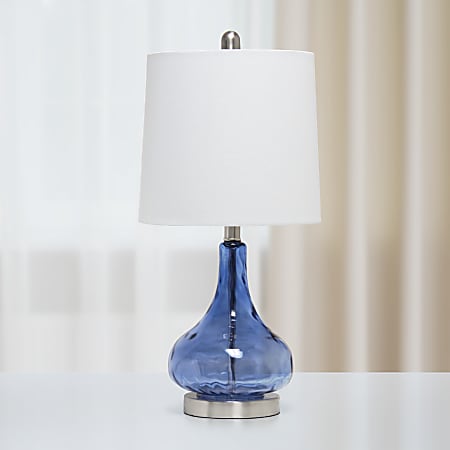 Blue base table lamps cheap