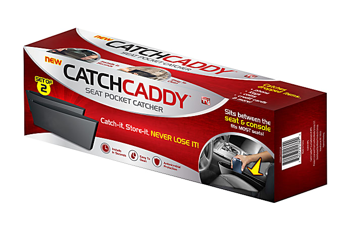 Catch Caddy™, Black, Pack Of 2