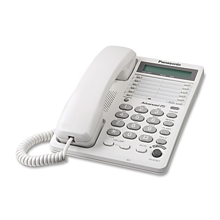 Panasonic KX-TS108W Standard Phone - White