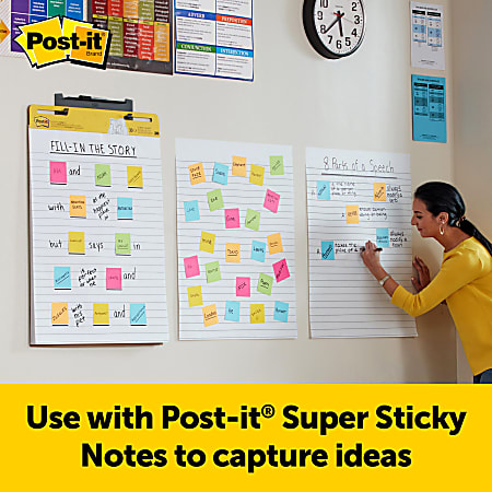 Super Sticky Notes, Cosmic Collectie, 47.6 mm x 47.6 mm, 90
