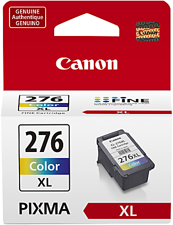 Canon® CL-276XL High-Yield Tri-Color Ink Cartridge, 4987C001