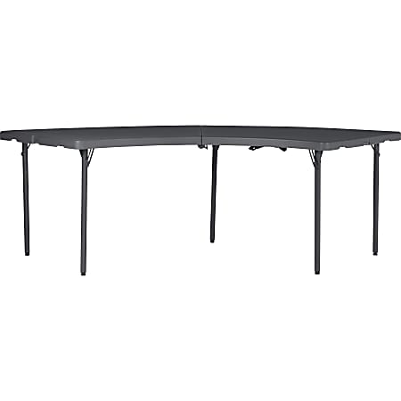 Dorel Zown Moon Commercial Blow Mold Folding Table - 5 Legs - 600 lb Capacity x 30