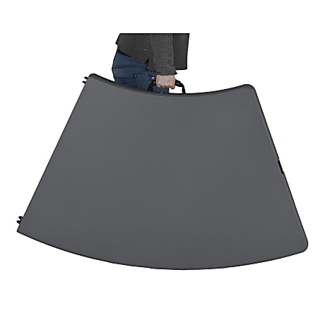 Dorel Zown Moon Commercial Blow Mold Folding Table - 5 Legs - 600 lb Capacity x 30