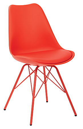 Ave Six Emerson Student Side Chair, Red