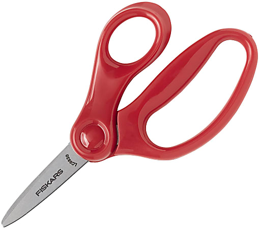 Fiskars Kids Classic Pointed Tip Scissors, 5, Assorted