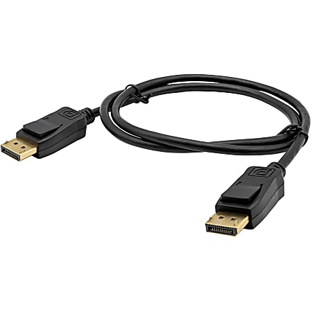 VisionTek DisplayPort to DisplayPort 1.4 1 Meter Cable DisplayPort to DisplayPort  Cable DisplayPort 1.4 Cable with 8K 60 Hz Video Resolution and HDR Support  4K 144Hz 1 Meter 3.3 Feet - Office Depot