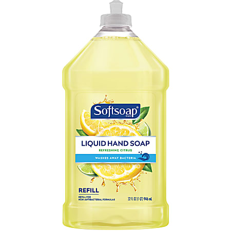 Softsoap® Liquid Hand Soap Refill, Refreshing Citrus Scent, 32 Fl Oz Pour Bottle