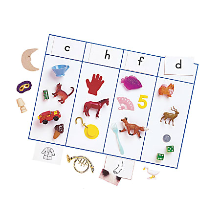 Primary Concepts™ Consonants Sound Sorting With Objects, Pre-K To Grade 2