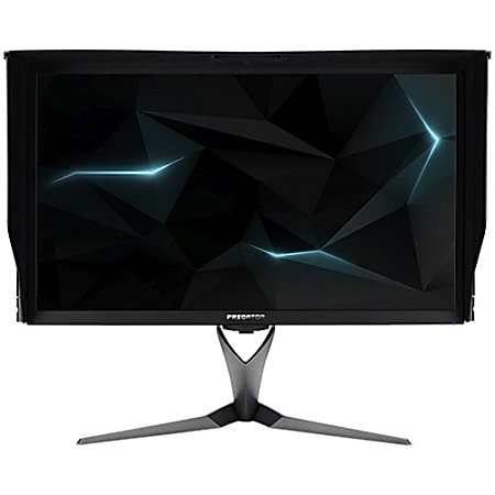 Acer Predator X27 P 27" 4K UHD LED LCD Monitor - 16:9 - Black - 27" Class - In-plane Switching (IPS) Technology - 3840 x 2160 - 1.07 Billion Colors - G-sync Ultimate - 1000 Nit, 600 Nit - 4 ms - 120 Hz Refresh Rate - HDMI - DisplayPort