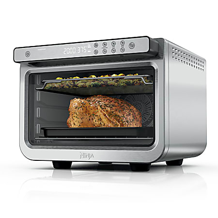 Ninja Prestige Smart XL Air Fryer And Countertop Oven, 0.55 Cu. Ft., Silver, Total Qty 1