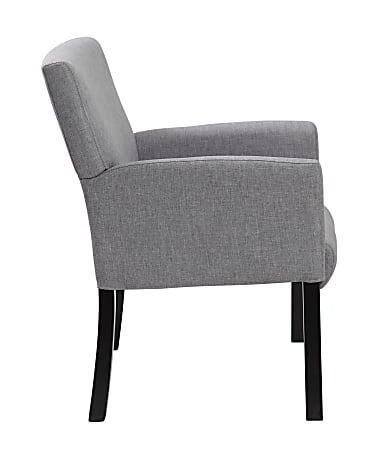 Boss Office Products Contemporary Guest Chair Medium Gray ODP