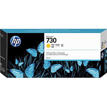 HP 730 Original High Yield Inkjet Ink Cartridge - Yellow Pack - Inkjet - High Yield