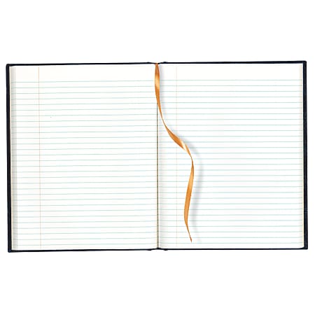 Blueline® Executive Journal, 8 1/2" x 11", College Ruled, 150 Pages, 50% Recycled, Black