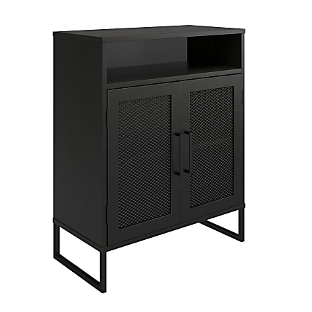 Ameriwood Home Purdue 24"W Storage Cabinet, Black