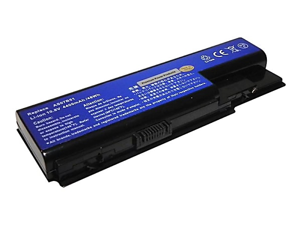 Premium Power Products Compatible 6 cell (4400 mAh) battery for Acer Aspire 5520; 5530; 6920; 6930; 7730 - For Notebook - Battery Rechargeable - 4400 mAh - 48 Wh - 10.8 V DC