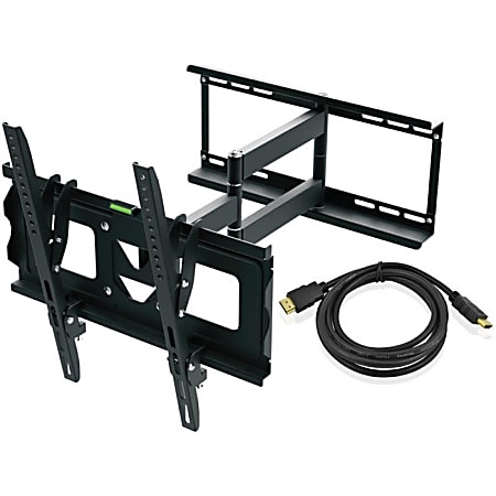 Ematic EMW5104 Wall Mount for TV, Monitor - Black - 19" to 70" Screen Support - 110 lb Load Capacity