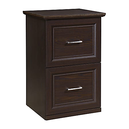 Office Star™ Jefferson 16"D Vertical File Cabinet With Lockdowel™ Fastening System, Espresso