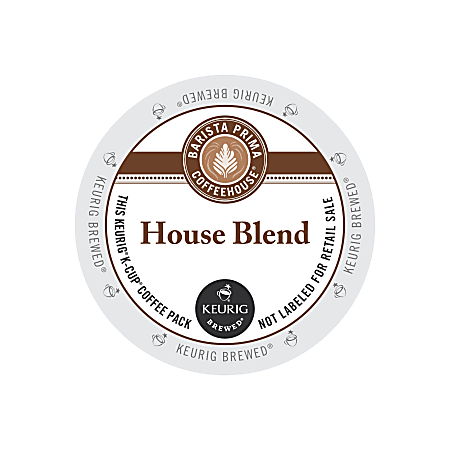 Barista Prima Coffeehouse® House Blend Coffee K-Cups®, 0.40 Oz., Box Of 18