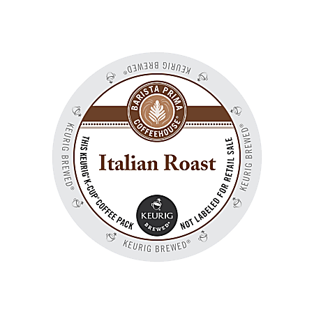 Barista Prima Coffeehouse® Italian Roast Coffee K-Cups®, 0.40 Oz., Box Of 18