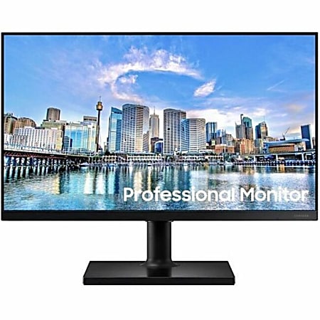 Samsung F24T454FQN 24" Class Full HD LCD Monitor - 16:9 - Black - 24" Viewable - 1920 x 1080 - 5 ms - 75 Hz Refresh Rate - HDMI - DisplayPort - USB Hub
