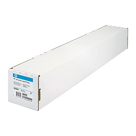 HP Q1404B Designjet Wide Format Roll, 24" x 150', 26 Lb