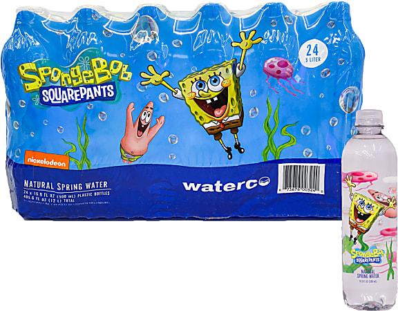 SpongeBob 16.9 oz Limited Edition Aluminum Water Bottles