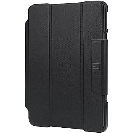 TUCANO Alunno - Flip cover for tablet - polycarbonate, thermoplastic polyurethane (TPU) - black - 10.2" - for Apple 10.2-inch iPad (7th generation, 8th generation)