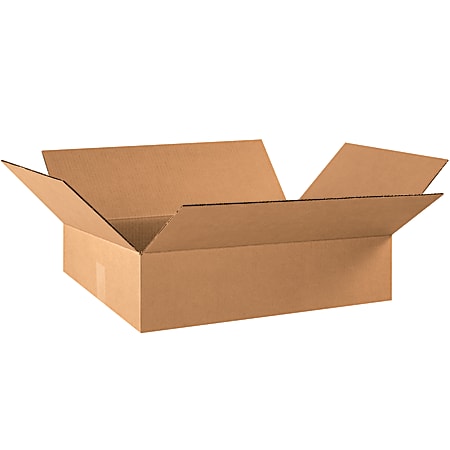 Office Depot® Brand Corrugated Boxes, 6"H x 16"W x 22"D, Kraft, Pack Of 25